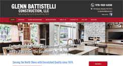 Desktop Screenshot of glennbattistellillc.com