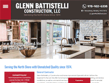 Tablet Screenshot of glennbattistellillc.com